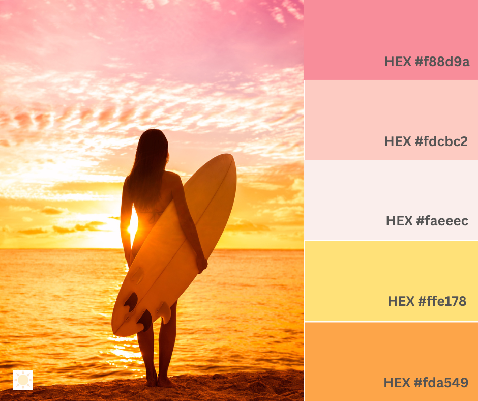 surfer girl palette